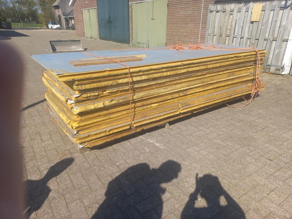 Mooie pir platen zijn gebruikt 4.5 cm dik en 345 cm lang, Ophalen, Gebruikt, 20 tot 50 mm
