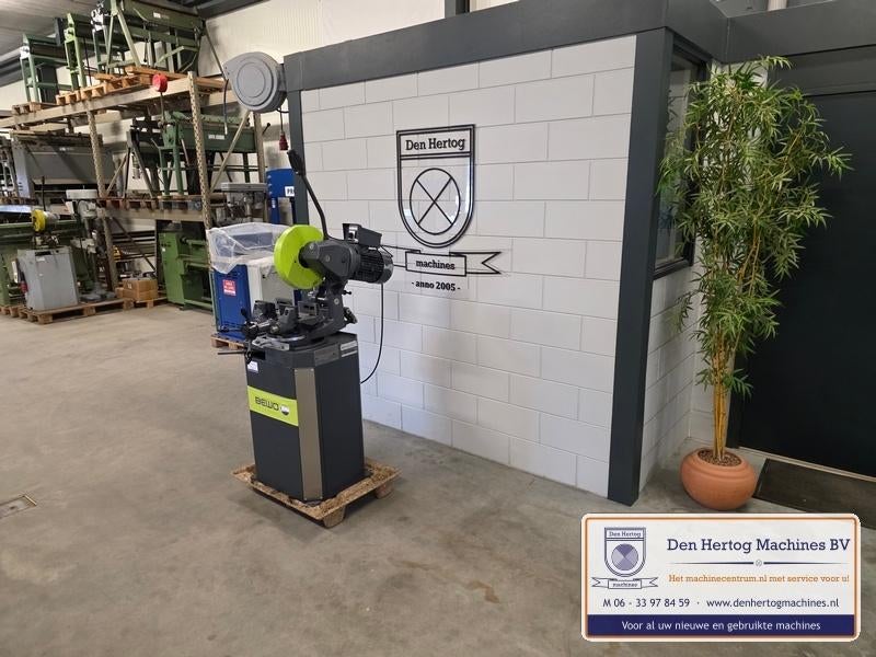Bewo 315 LT met koeling 100x100mm cirkelzaag afkortzaag 400V, Doe-het-zelf en Verbouw, Ophalen, Gebruikt, 70 mm of meer, Bewo