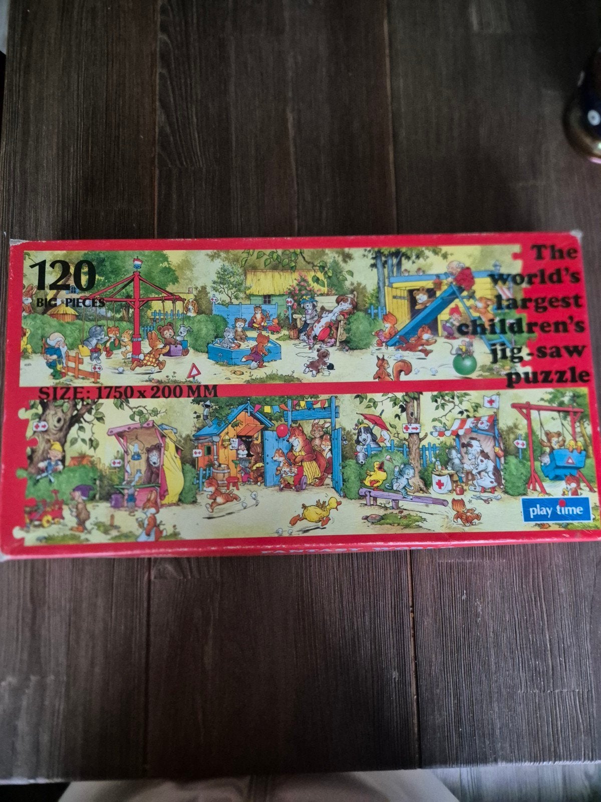 Grote kinderpuzzel, Kinderen en Baby's, Speelgoed | Kinderpuzzels, Ophalen of Verzenden, Meer dan 50 stukjes, Zo goed als nieuw