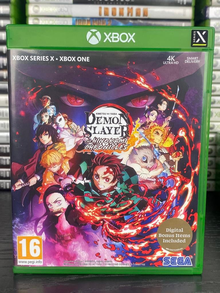 Demon Slayer Kimetsu No Yaiba The Hinokami Chronicles Xbox, Ophalen of Verzenden, Zo goed als nieuw, Info@sega.com, Www.sega.com