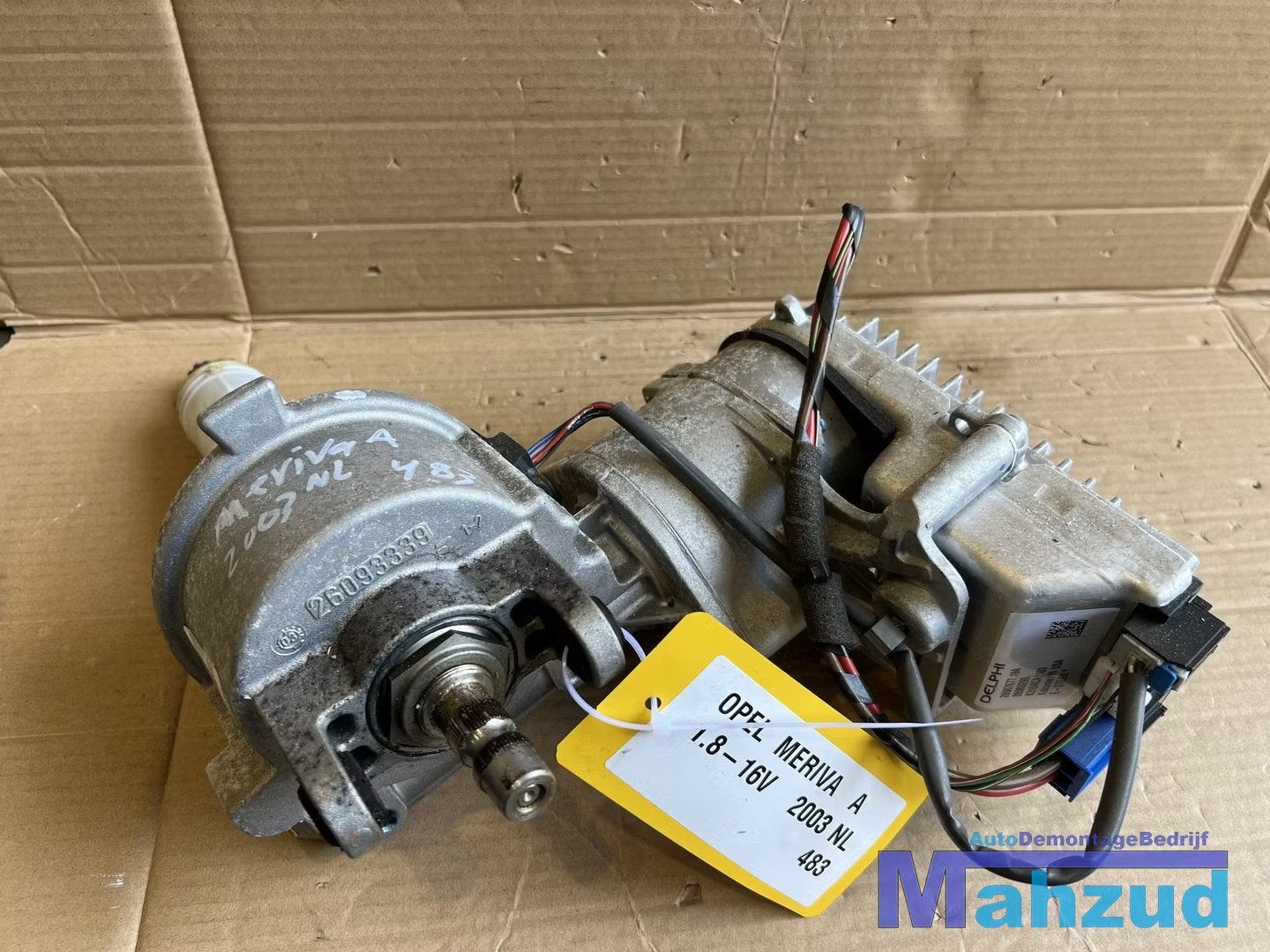 OPEL MERIVA A Stuurpomp servopomp 2003-2010 93392692, Gebruikt, Opel Automobile GmbH, Ophalen of Verzenden, Kontakt@opel-infoservice.de
