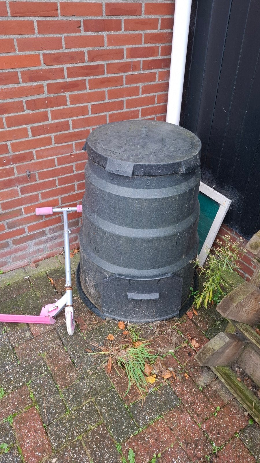 Gebruikte compostbak voor uw tuin, Ophalen, Gebruikt