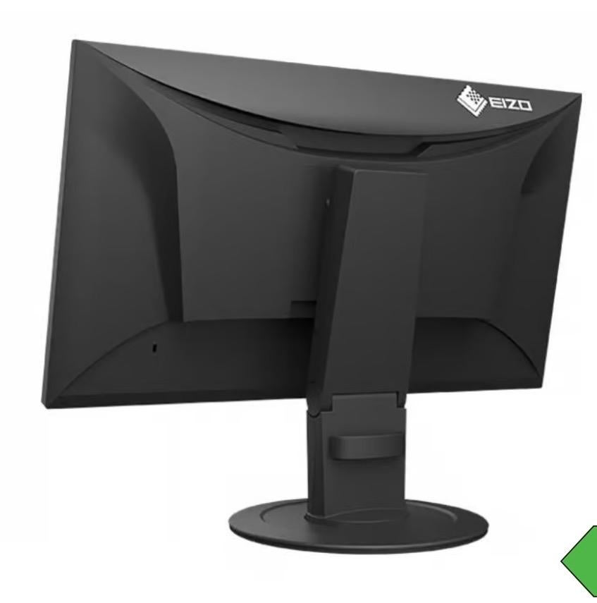 EIZO FlexScan EV2460 23,8 inch Full HD Monitor, Computers en Software, Monitoren, Zo goed als nieuw, 60 Hz of minder, Gaming, Ingebouwde speakers