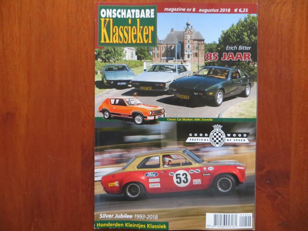Onschatbare Klassieker 8 2018 Bitter (coverstory), Gremlin, Ophalen of Verzenden, Nieuw, Overige merken