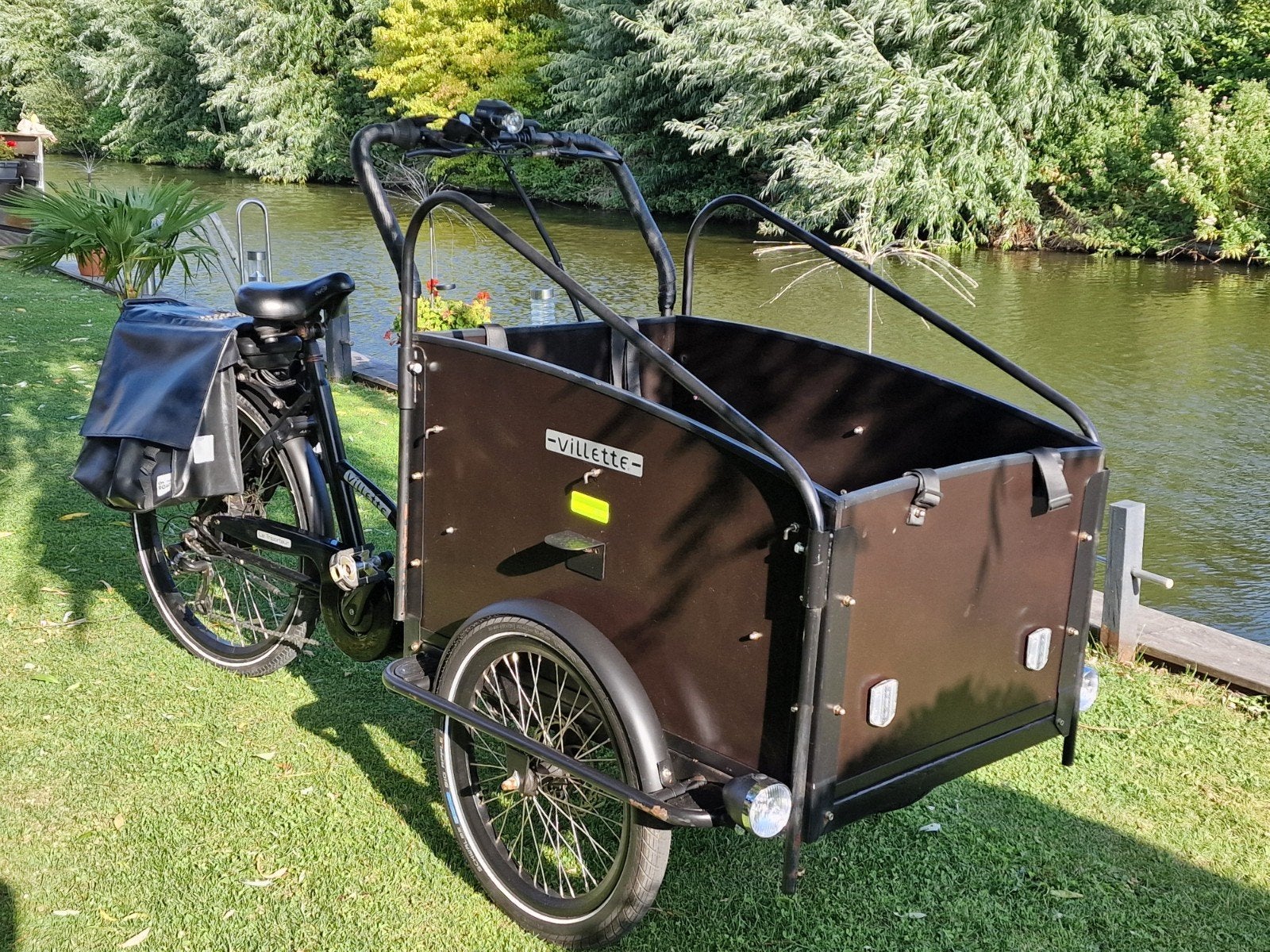 Electrische bakfiets. Villette zelfde als Troy, Vogue., 51 tot 55 cm, Ophalen, Zo goed als nieuw, Overige merken
