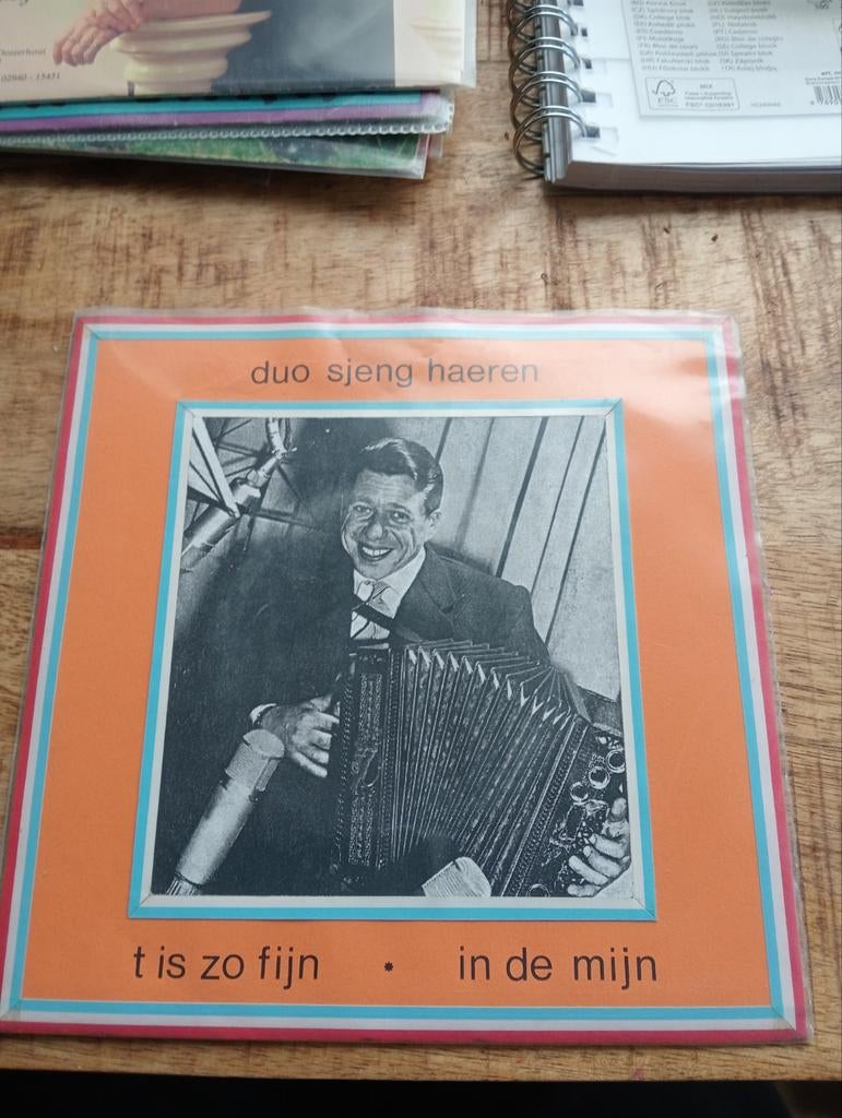 Duo Sjeng haeren - t is zo fijn, Cd's en Dvd's, Vinyl | Nederlandstalig, Ophalen of Verzenden, Zo goed als nieuw, Overige formaten