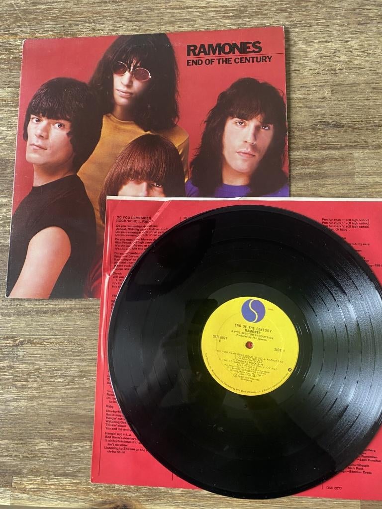 Ramones – End Of The Century, Ophalen of Verzenden, Zo goed als nieuw, 12 inch