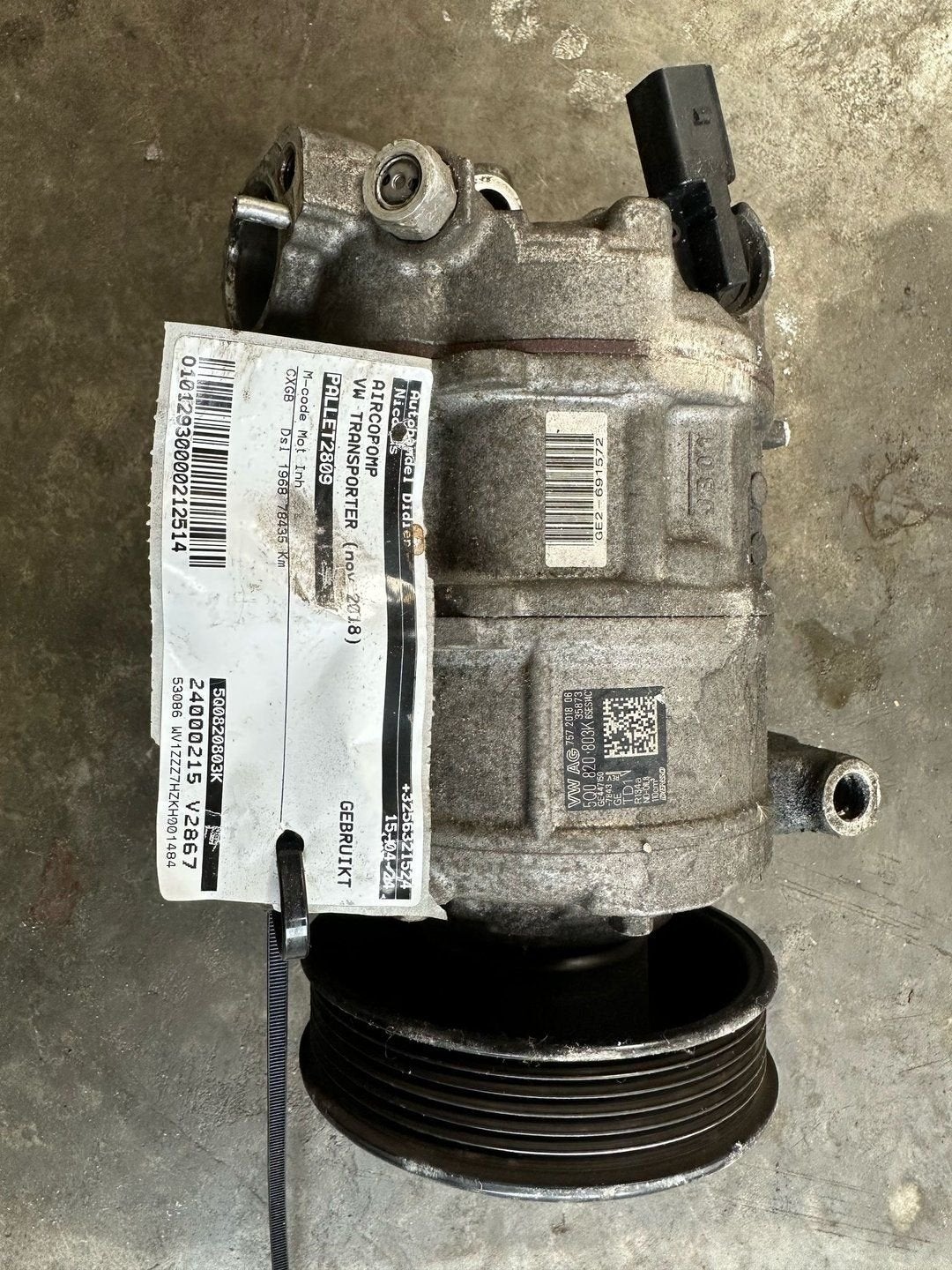 Aircopomp van Audi A3 VW Golf VW Transporter T5 T6, Gebruikt, -, -, Ophalen of Verzenden