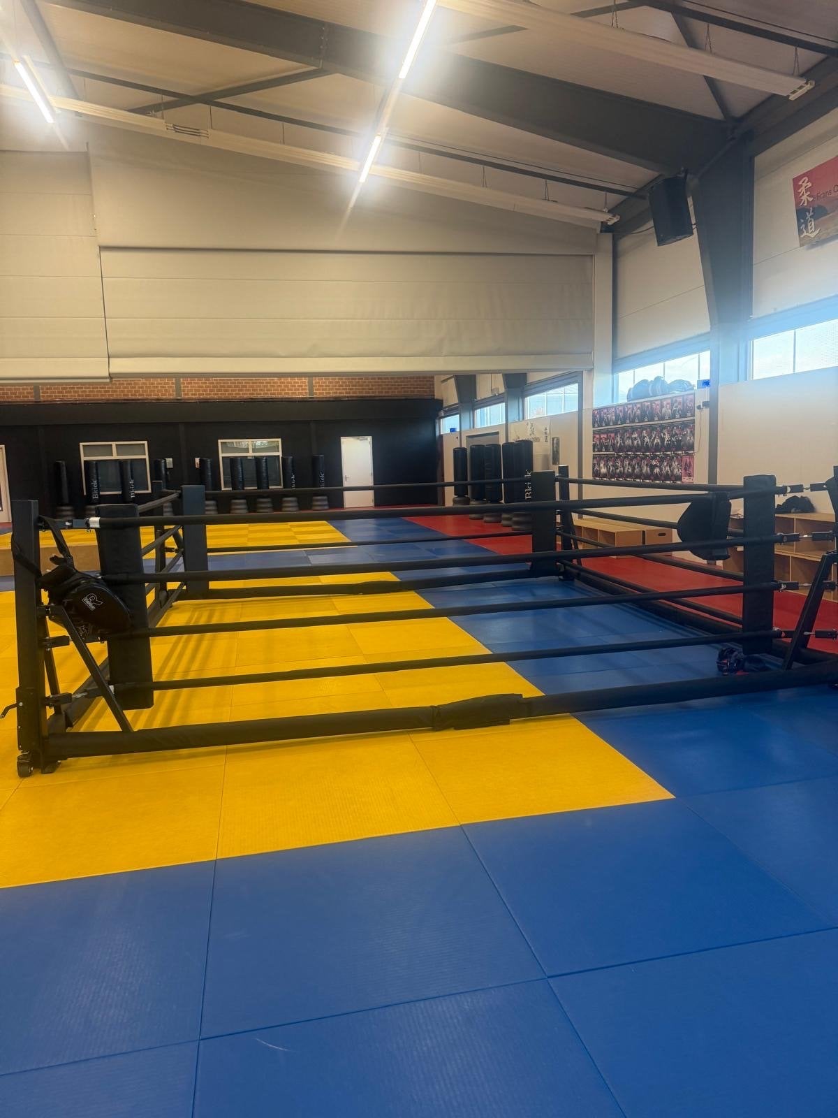 Boksring / Vechtsportring - Zo goed als nieuw, Ophalen, Zo goed als nieuw, Overige, Vechtsportmateriaal