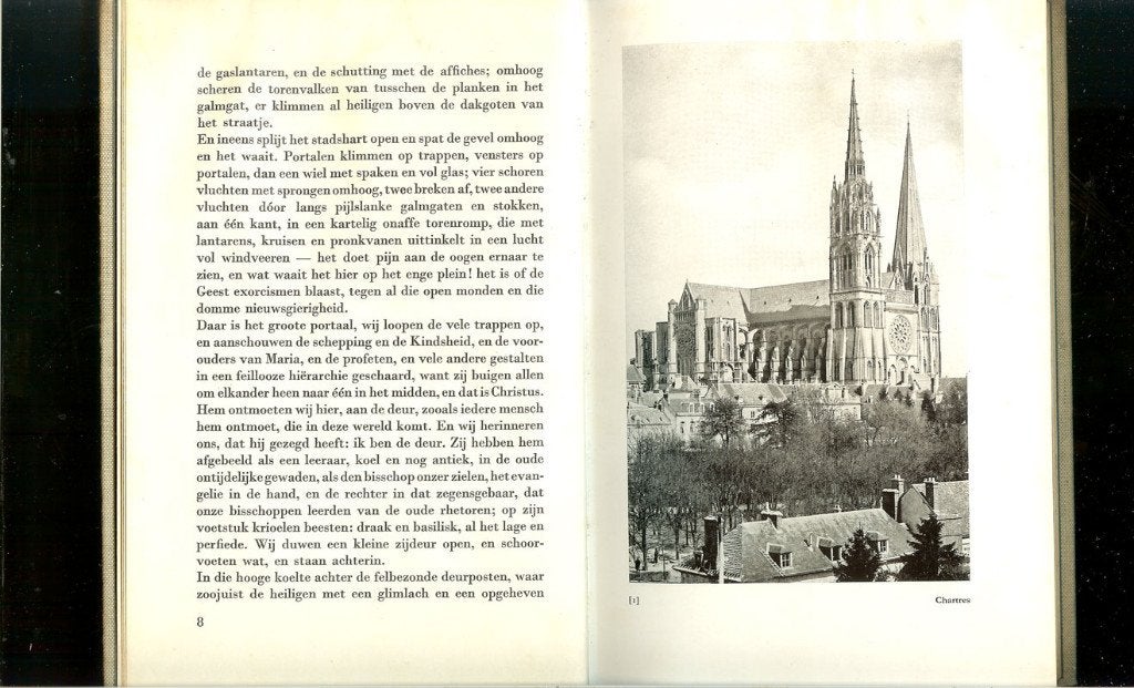 Chartres F. van der Meer - Geschiedenis eener kathedraal, Boeken, Ophalen of Verzenden, Gelezen