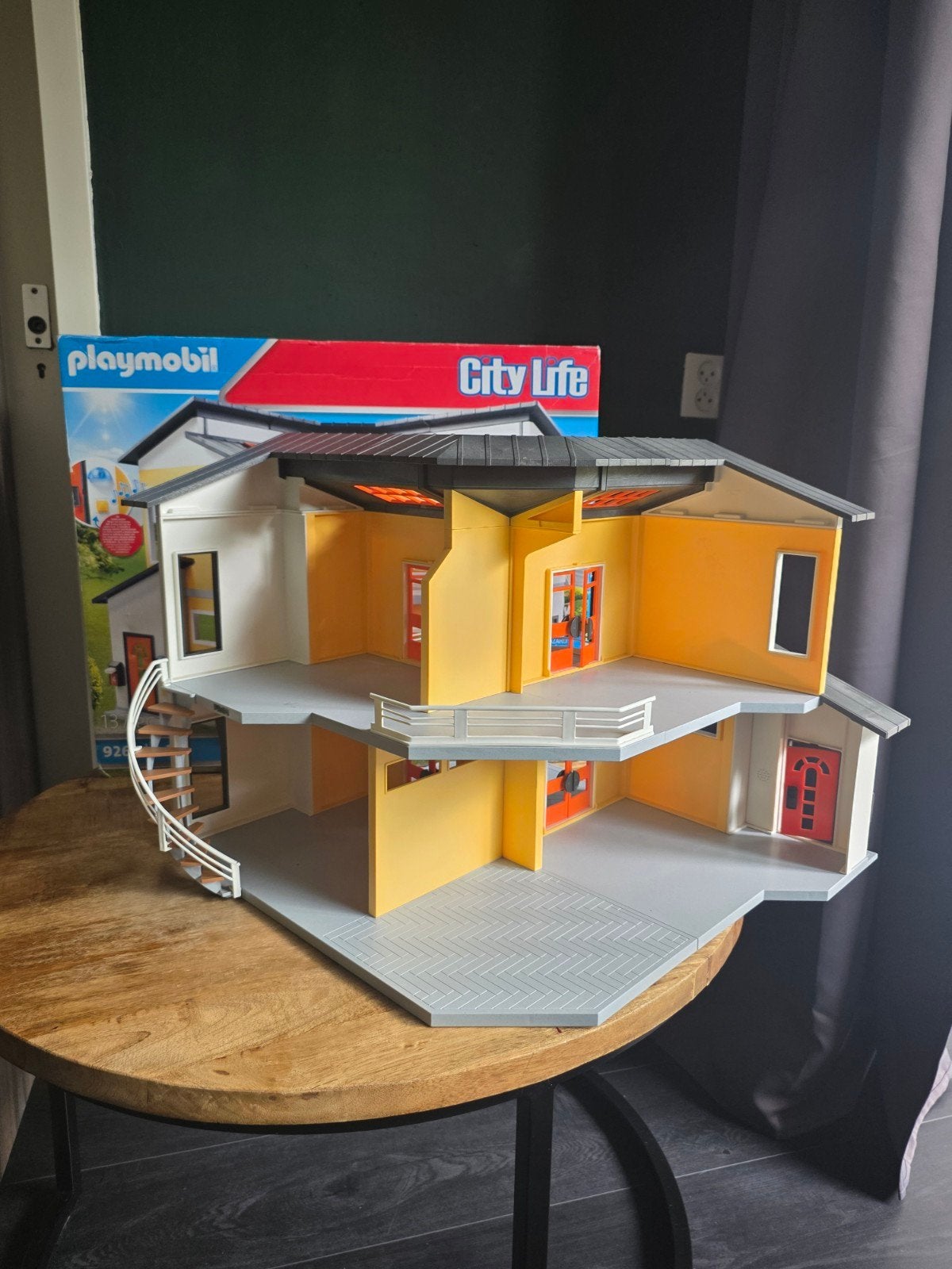 Playmobil City Life Modern Woonhuis (9266) - met gebrek, Gebruikt, Gebouw, Complete set, Ophalen of Verzenden