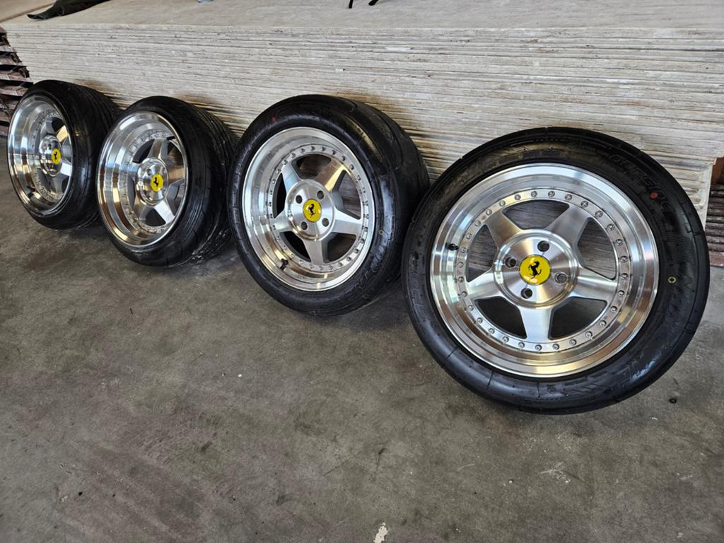 Dikke ferrari wielen 4X100 15inch, Auto-onderdelen, Ophalen of Verzenden, Zomerbanden, Velg(en)