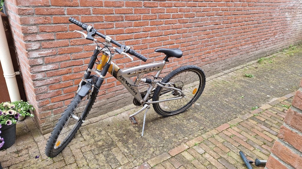 mountainbike opknapper, Fietsen en Brommers, Fietsen | Mountainbikes en ATB, Gebruikt, Ophalen, Overige merken, Heren