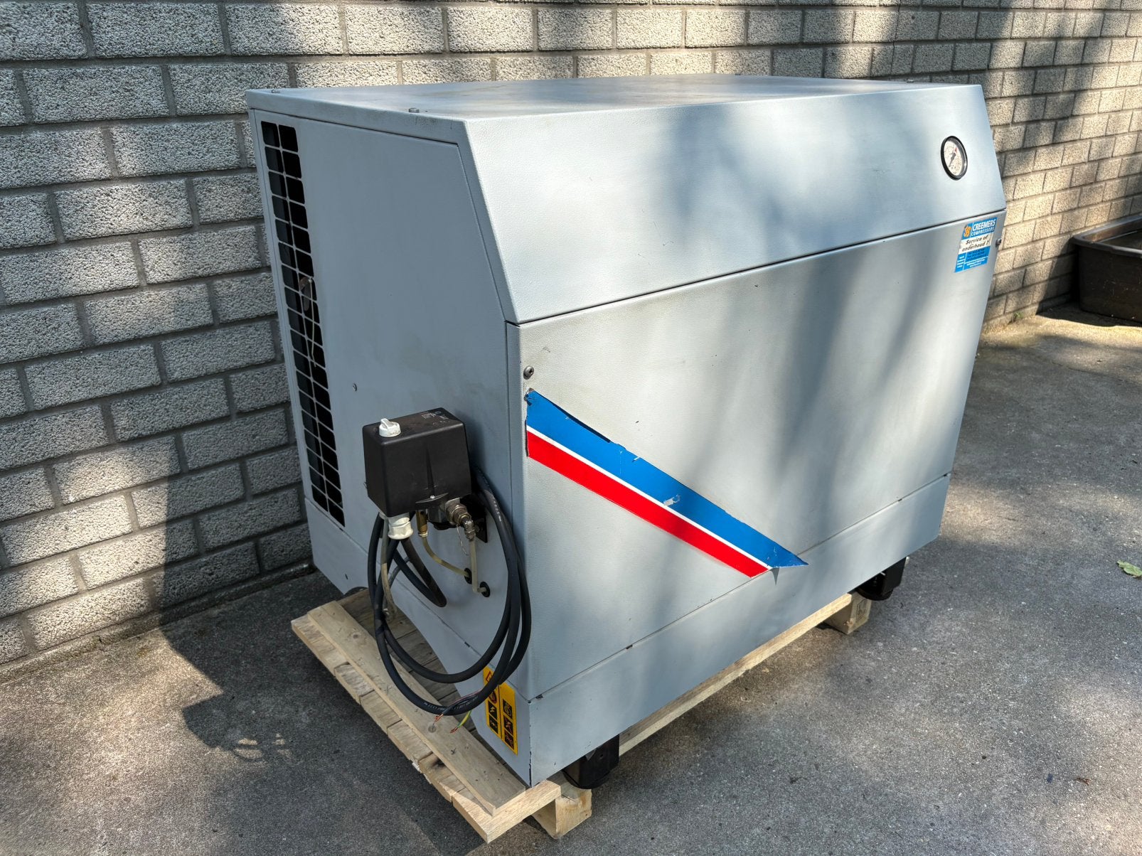 Creemers SGC 550 Compressor 10bar Geluidgedempt, Ophalen, Gebruikt, Geluidgedempt, 6 tot 10 bar