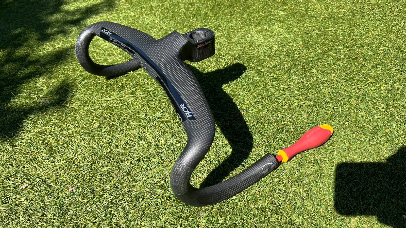 Vision Metron 5D ACR 3K carbon stuur/cockpit, 90x380mm,nieuw, Fietsen en Brommers, Fietsonderdelen, Stuur, Nieuw, Ophalen of Verzenden