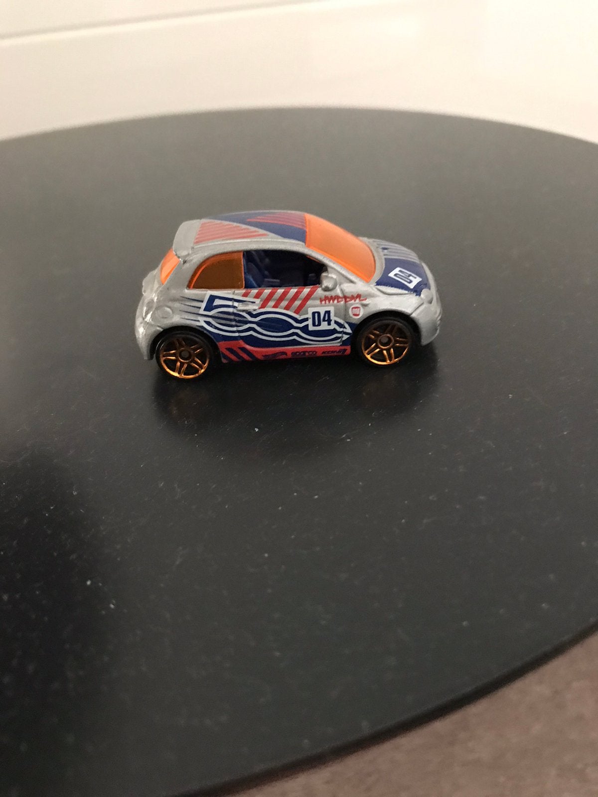 Fiat 500 van Hot Wheels, Ophalen, Zo goed als nieuw, Auto