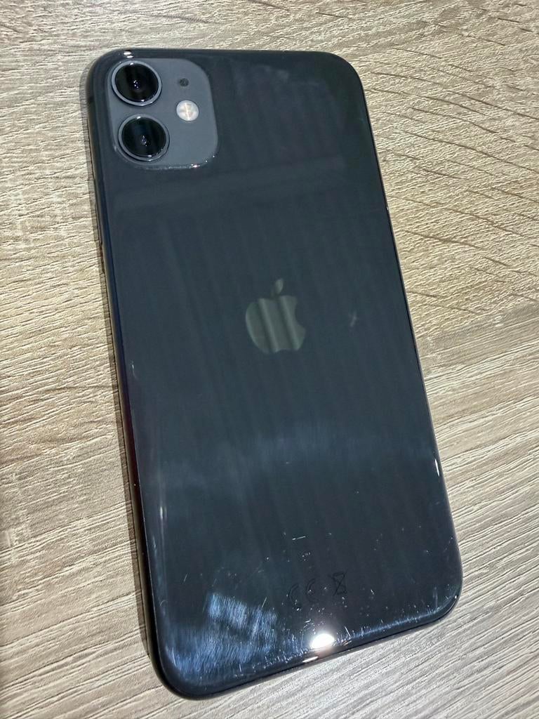 iPhone 11 128GB - Goed werkend, Telecommunicatie, Mobiele telefoons | Apple iPhone, Zwart, Zonder simlock, Zonder abonnement, 128 GB