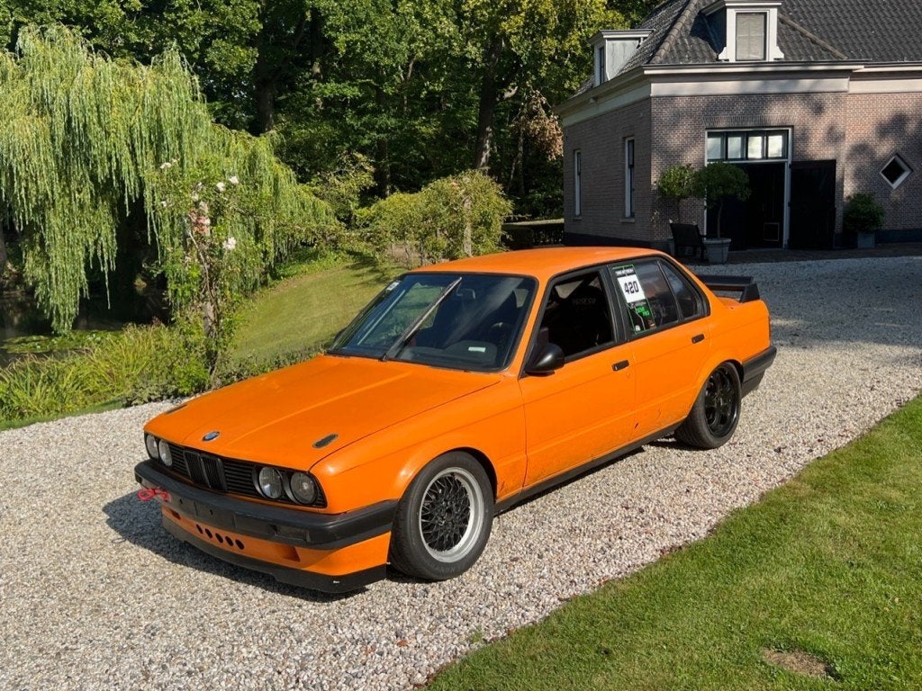 Bmw 3-SERIE E30 RACE / TRACKDAY 325i KRONENBURG motor / KONI, Auto's, BMW, Gebruikt, Overige kleuren, Bedrijf, Handgeschakeld
