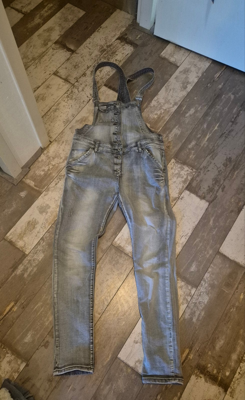 C&S Paris spijker tuinbroek maat M, Kleding | Dames, Maat 38/40 (M), C&S Paris, Ophalen of Verzenden, Zo goed als nieuw