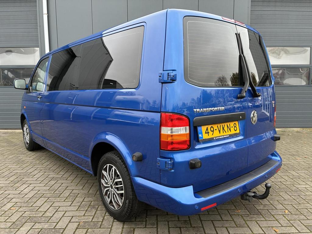 Volkswagen Transporter 2.5 TDI 340 | L2H1 | LEDER | AIRCO |, Gebruikt, Zwart, 2500 kg, Bedrijf