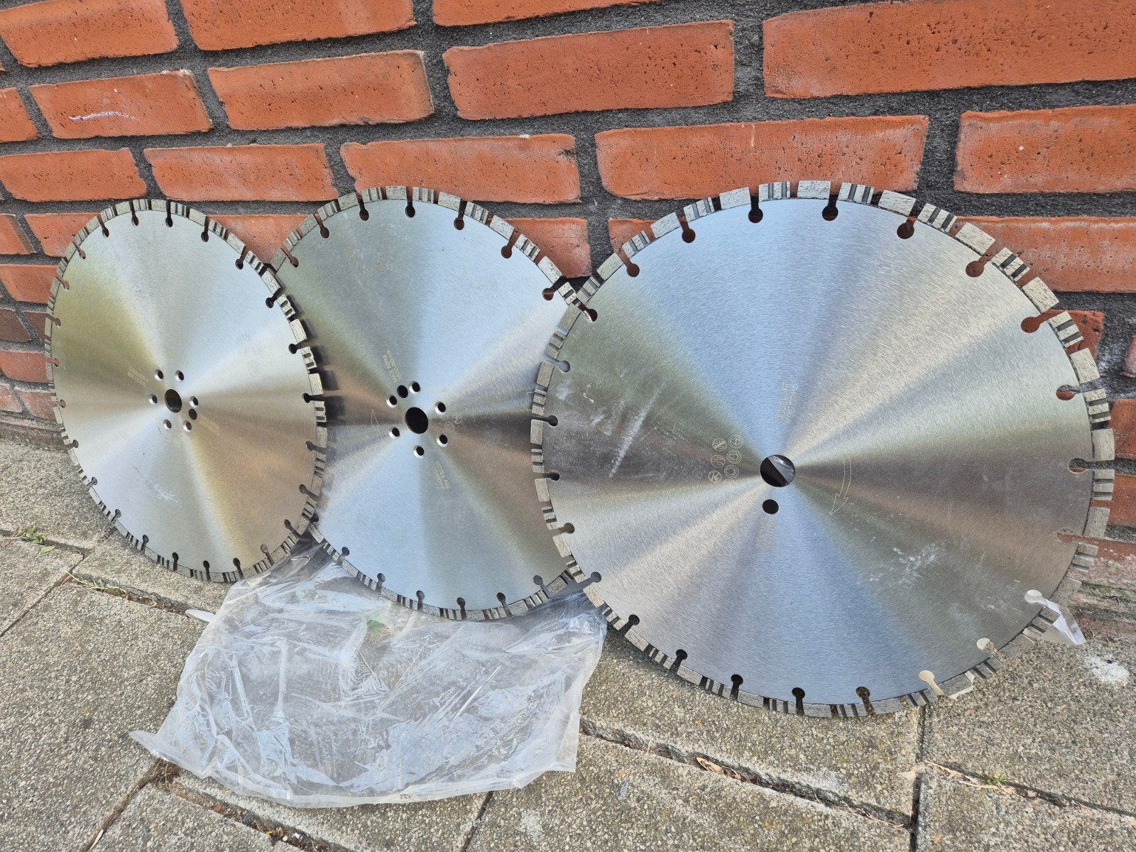 3x Diamant zaagblad 400x25.4 mm - Nieuw, Onbekend, 70 mm of meer, Overige typen, Nieuw