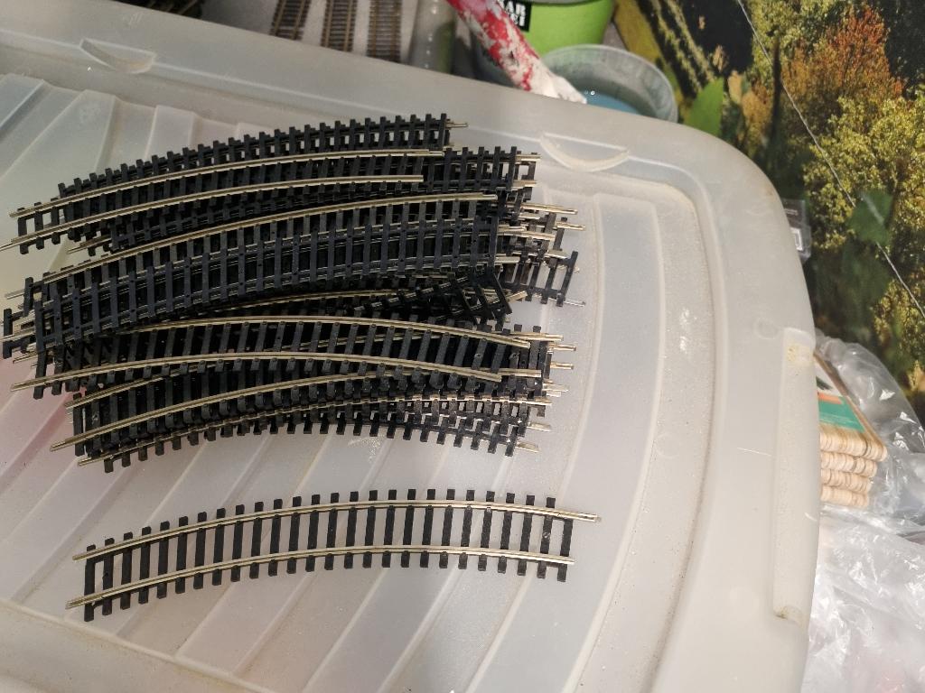 Roco rails 2,5mm railhoogte, Gebruikt, Gelijkstroom, Rails, Ophalen of Verzenden