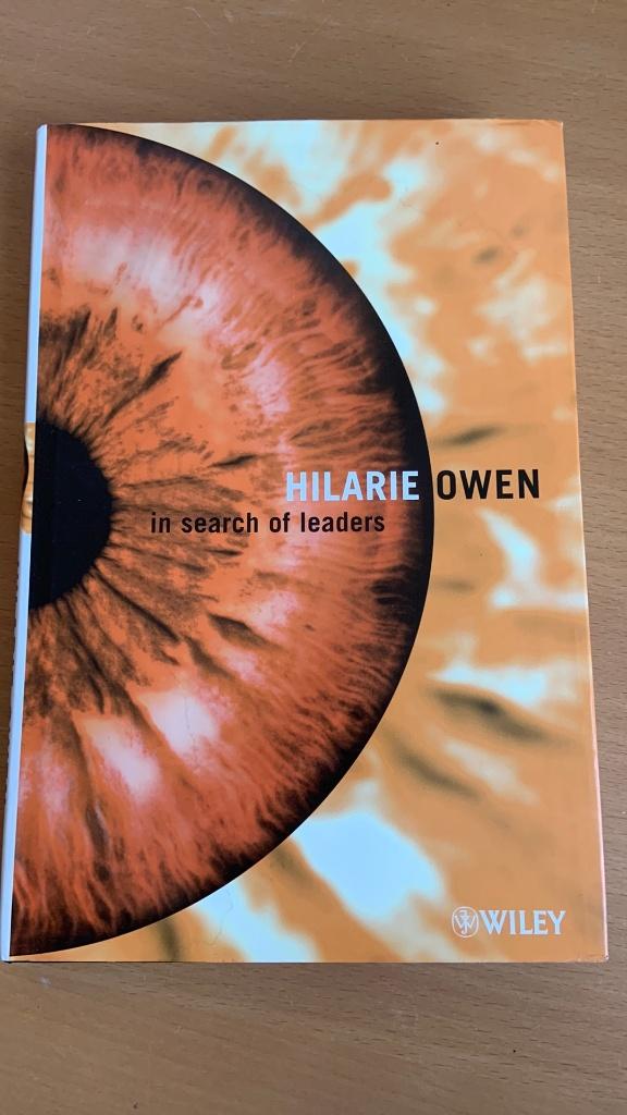 In search of leaders - Hilarie Owen, Ophalen of Verzenden, Zo goed als nieuw