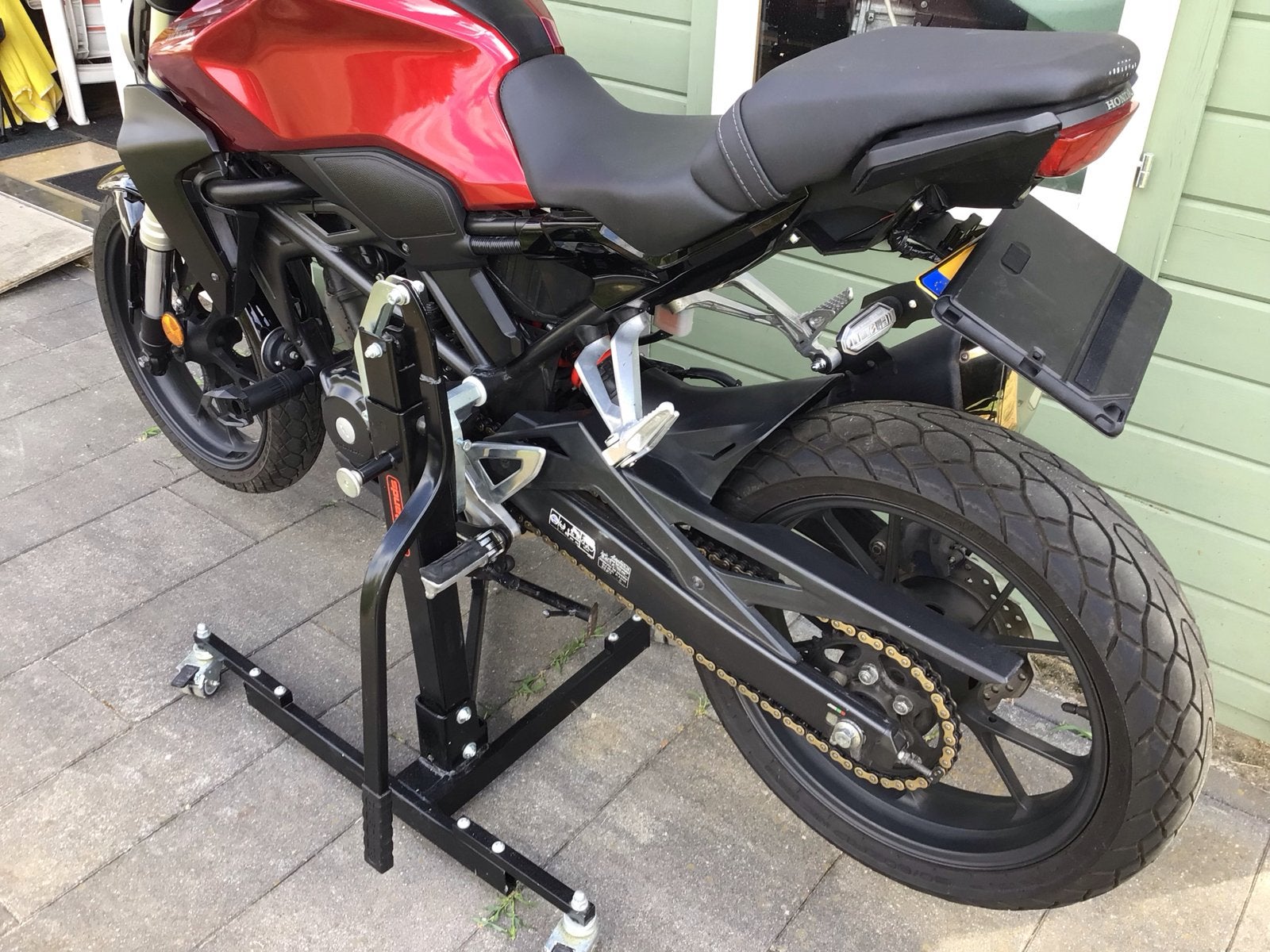 Paddockstand ConStands Power Evo BLack voor Honda cb 300 r, Ophalen, Zo goed als nieuw