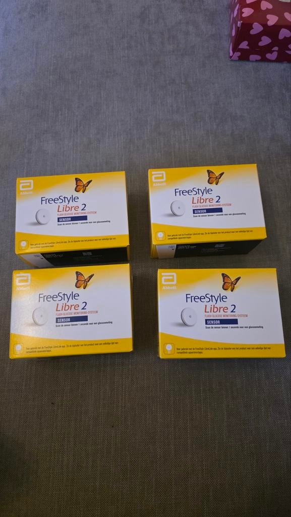 Abbott FreeStyle Libre 2 Sensoren (4 stuks), Ophalen of Verzenden