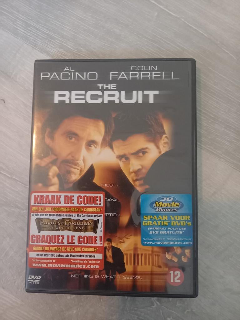 The Recruit , dvd., Ophalen, Zo goed als nieuw
