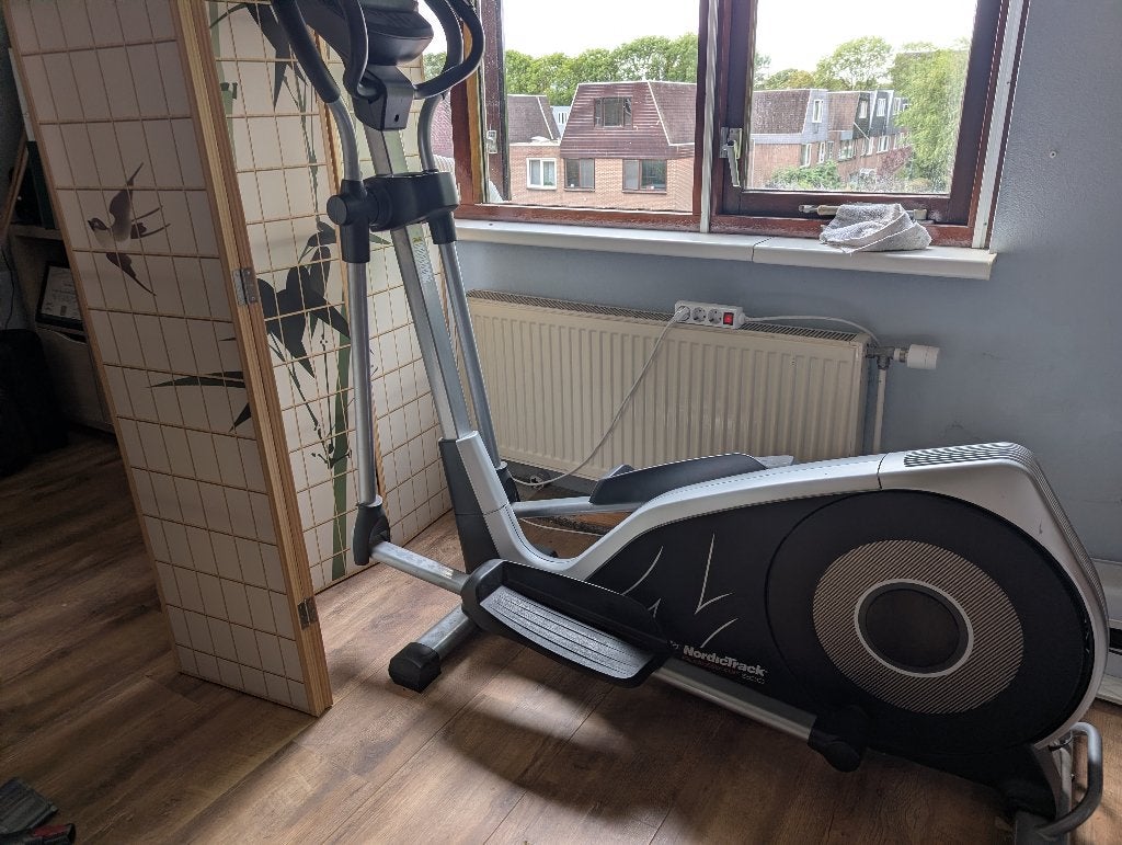 NordicTrack AudioStrider 500 crosstrainer, Sport en Fitness, Ophalen, Gebruikt, Crosstrainer, Metaal
