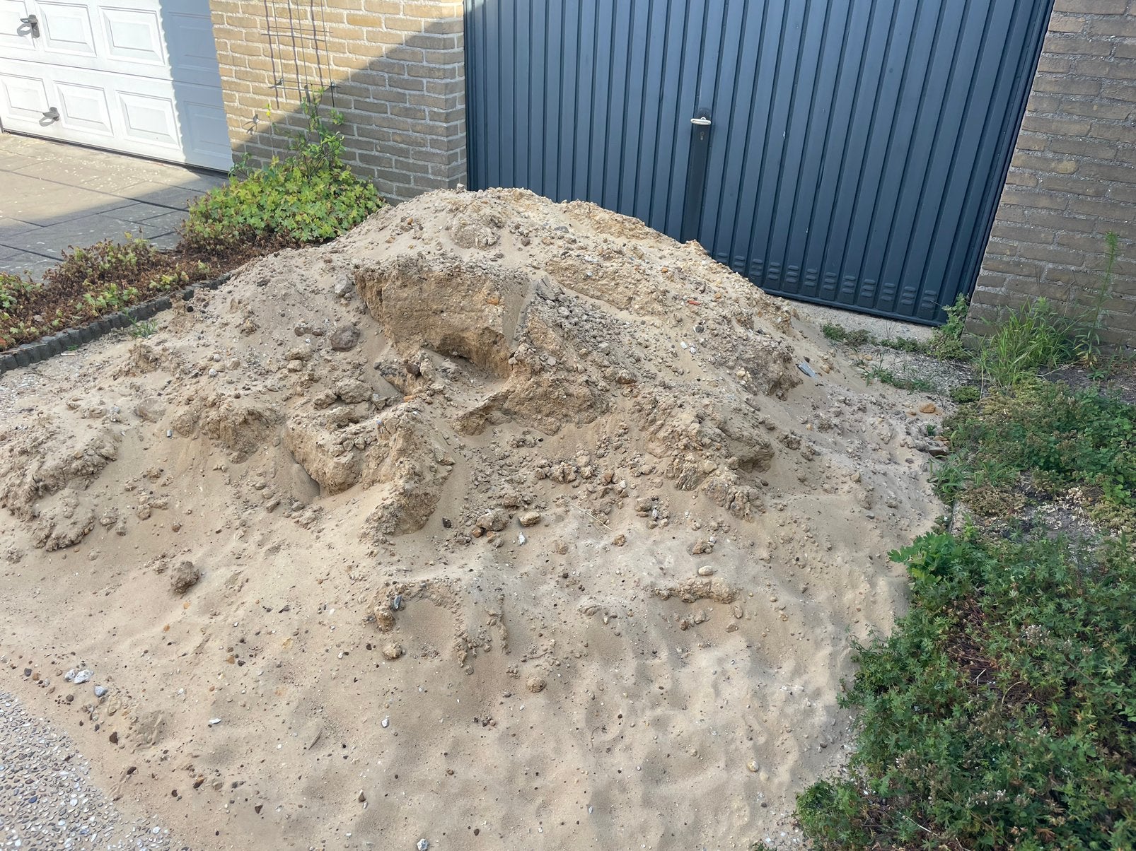 Geel zand, Tuin en Terras, Zand, Ophalen, Zo goed als nieuw, Ophoogzand