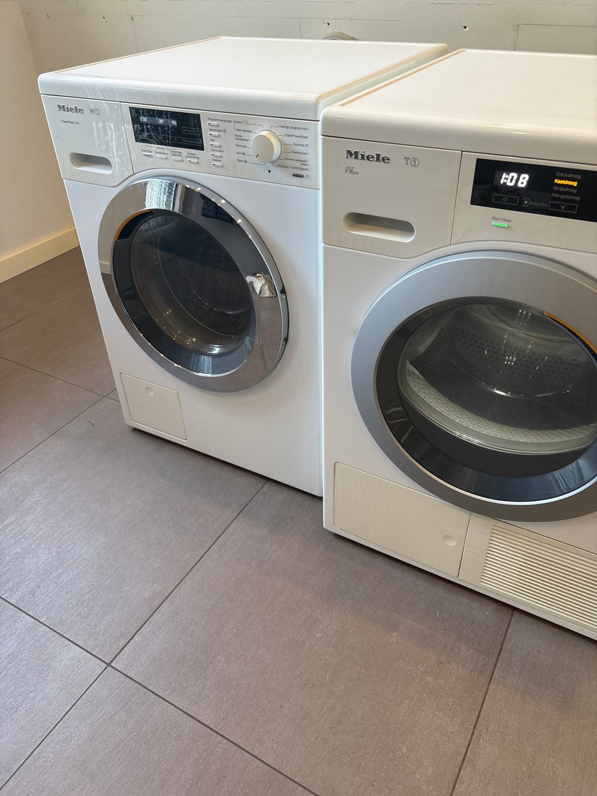 Foto 5 van MIELE Wasmachine en Warmtepompdroger - Goed Werkend