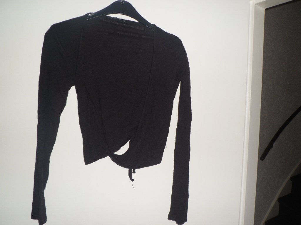 Zwart vestje / Bolero, maat S, Ophalen of Verzenden, Zo goed als nieuw, Maat 36 (S), Zwart