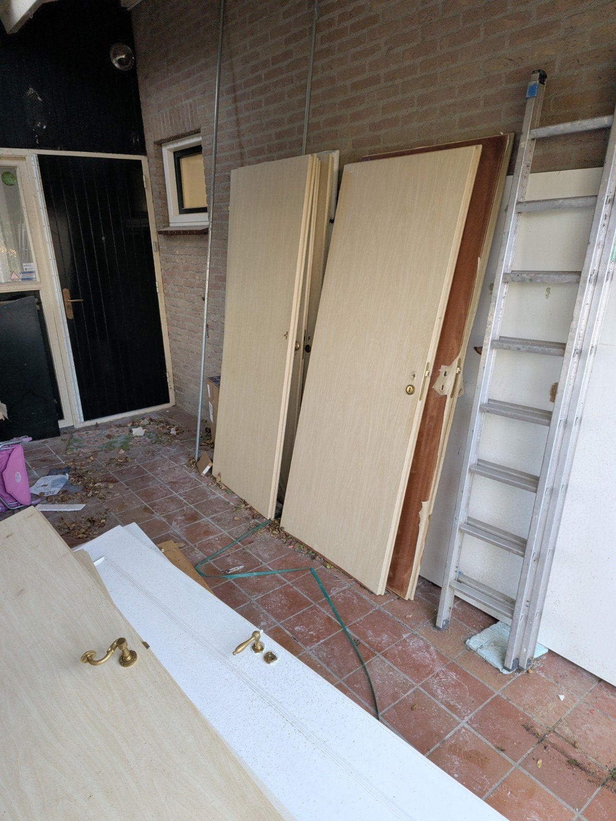 Gratis deuren - diverse afmetingen, geverfd en gefolied, Gebruikt, 80 tot 100 cm, Binnendeur, Ophalen of Verzenden