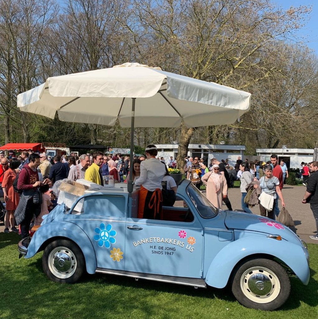 Mini Foodtruck VW Kever, Ophalen