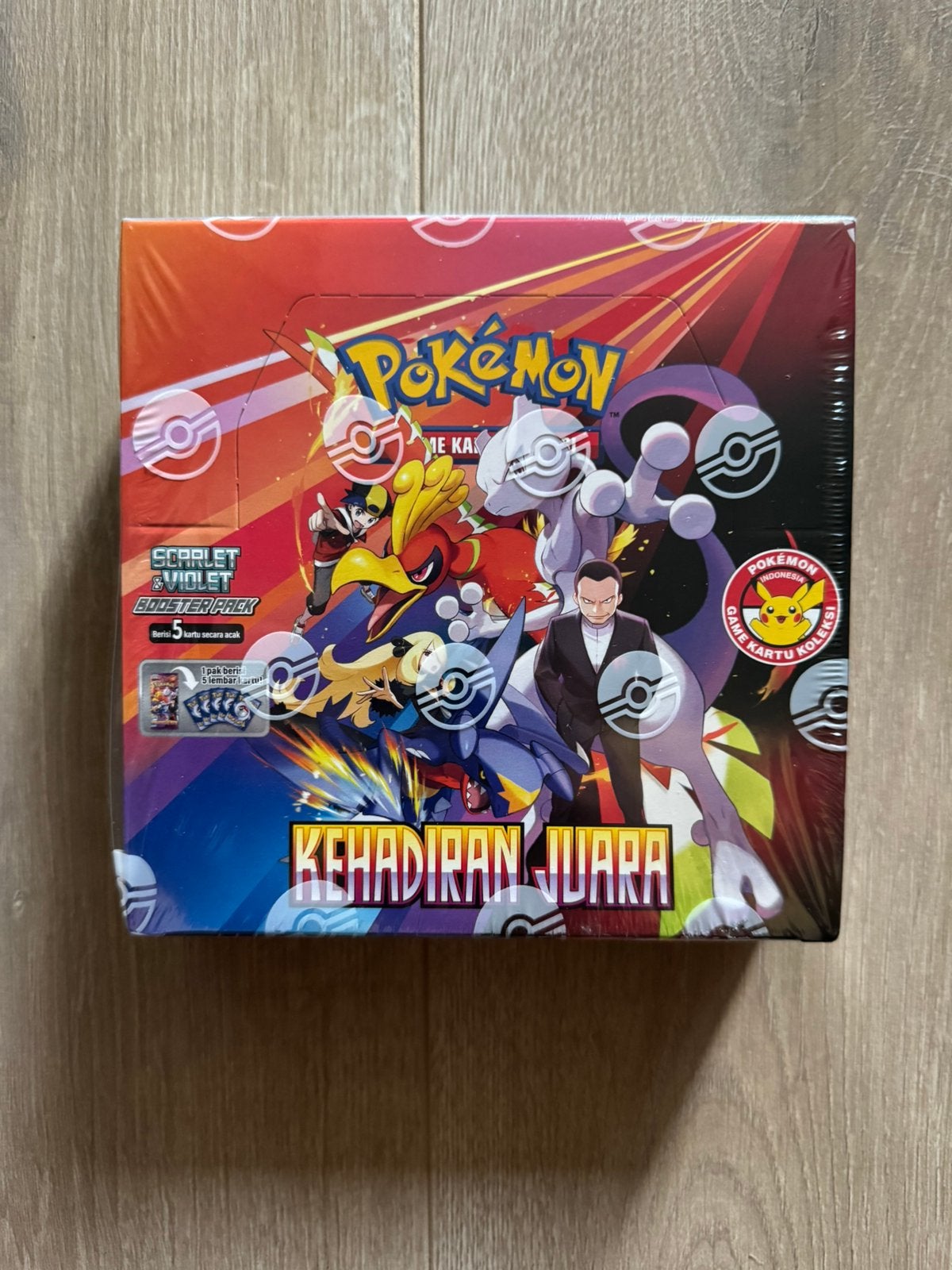 Pokemon Destined Rivals Booster Box - Indonesisch, Ophalen of Verzenden, Zo goed als nieuw, Boosterbox