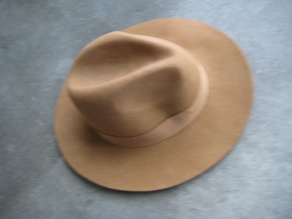 Invito dames hoed fedora met brede rand , wol, 55 cm (S, 6⅞ inch) of minder, Hoed, Ophalen of Verzenden, Invito