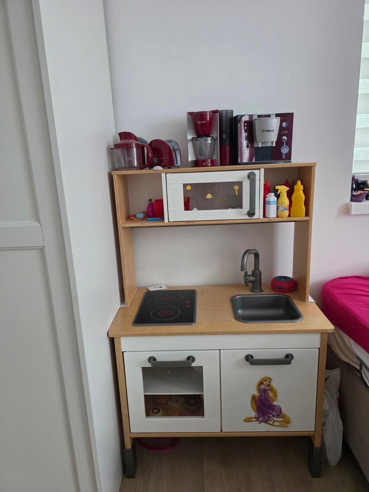 Kinderkeuken met accessoires, Ophalen of Verzenden, Gebruikt
