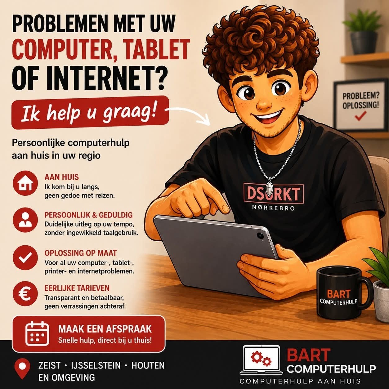 Computerhulp aan huis - Bart Computerhulp