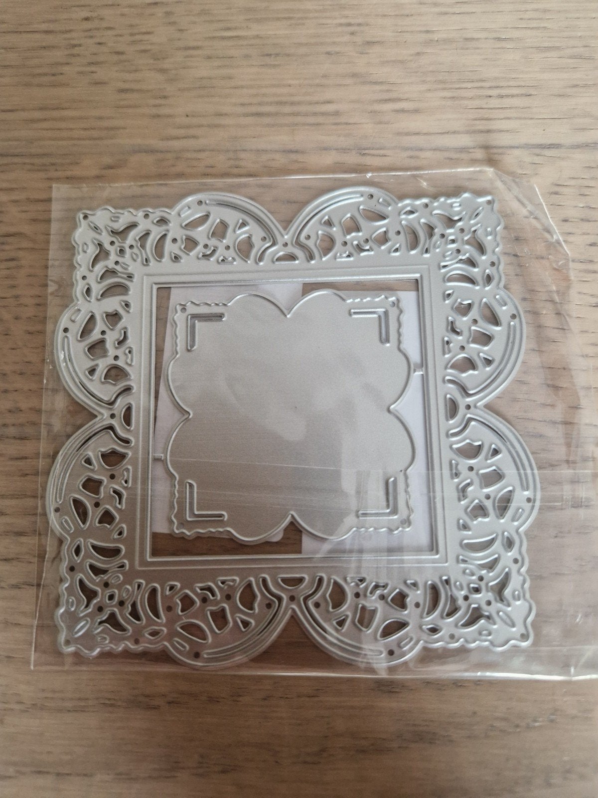 Snijmal vierkant met decoratieve rand - Nieuw, Ophalen of Verzenden, Nieuw