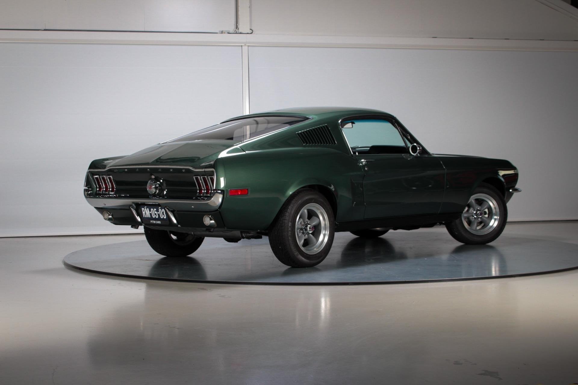 1968 Ford Mustang "Bullitt", Auto's, Achterwielaandrijving, Gebruikt, 4 stoelen, 360 pk