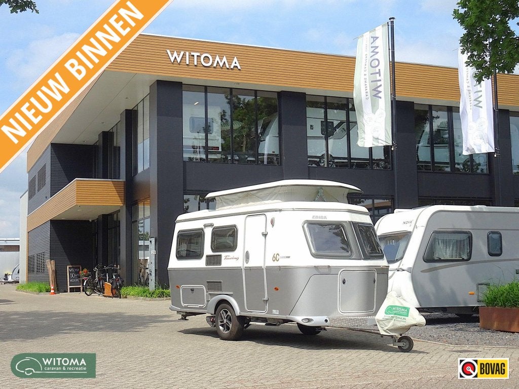 Eriba Touring - 60 Edition 430 mooi compleet, Eriba, Dwarsbed, Bedrijf, Kleine zit