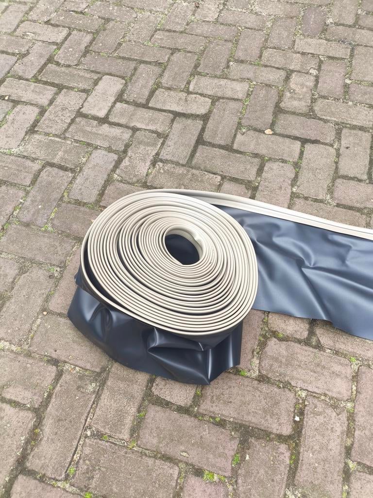 latei slabbe 18 m, Doe-het-zelf en Verbouw, Zeil en Folie, Ophalen, 15 m² of meer, Folie