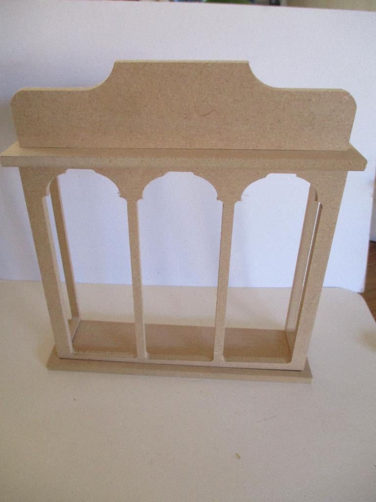 poppenhuis zelfbouw erker, Ophalen of Verzenden, Zo goed als nieuw, Decoratie
