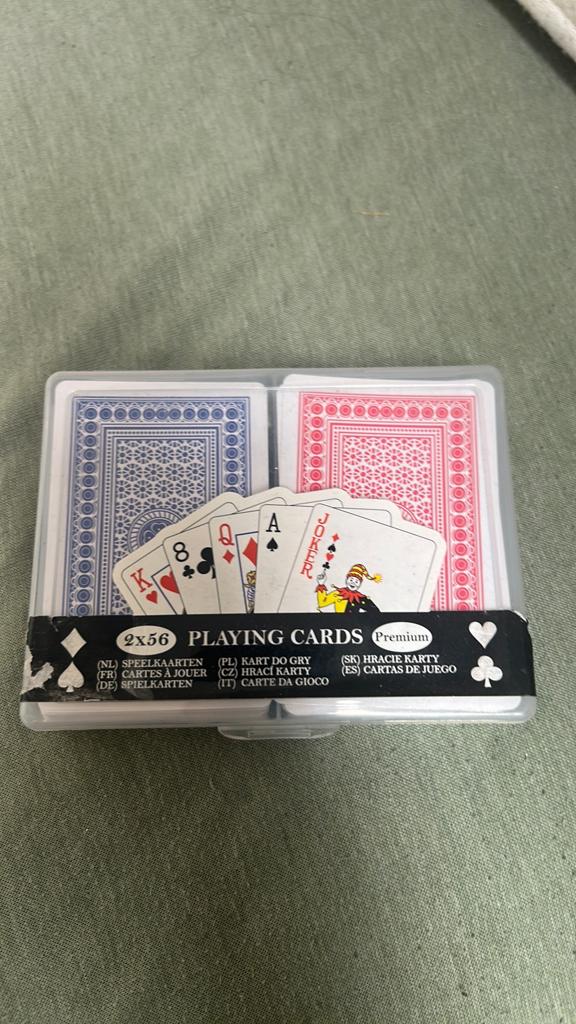 Spel kaarten, Ophalen, Zo goed als nieuw