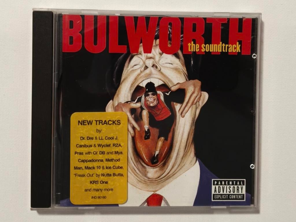 Bulworth Soundtrack CD - Hip Hop met Dr. Dre, LL Cool J, Cd's en Dvd's, Cd's | Hiphop en Rap, Ophalen of Verzenden