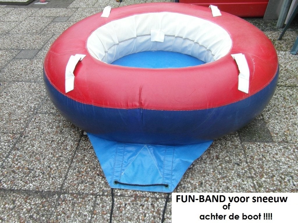 FUNBAND voor achter de boot of jetski waterscooter, Watersport en Boten, Ophalen, Gebruikt, Funband of Funtube