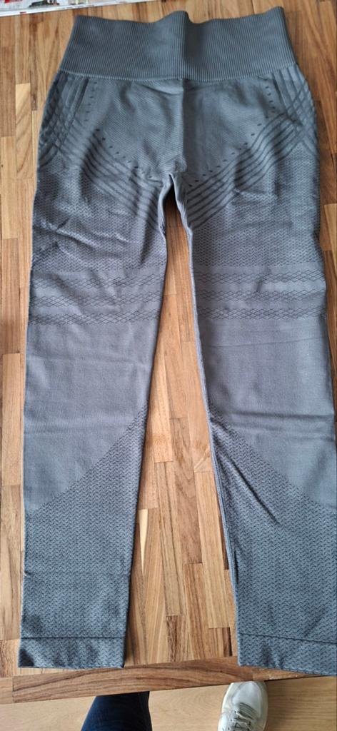 2x Liona compressie leggings zwart en grijs maat L nieuw in, Liona, Zwart, Maat 42/44 (L), Nieuw