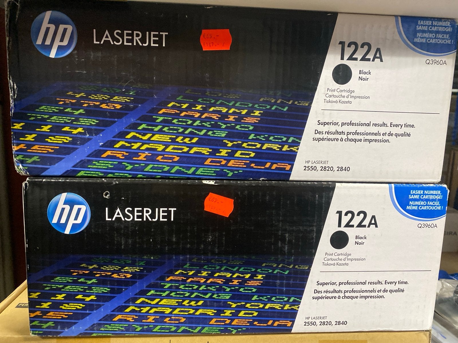 HP LaserJet 122A Zwarte Toner Cartridge Q3960A, -, -, Nieuw, Ophalen of Verzenden